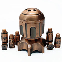 7pcs DND Metal Rocket Dice (Online Order Only)