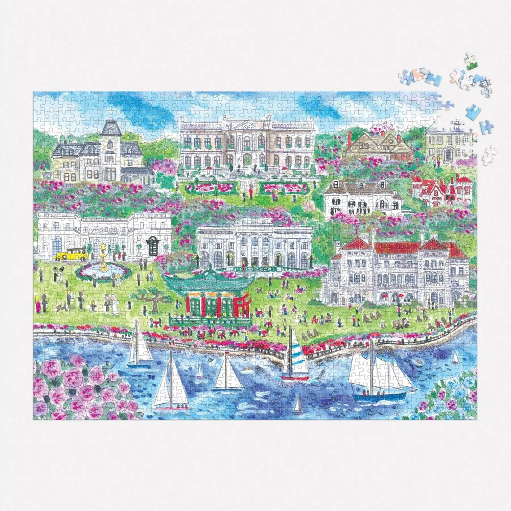 Newport Mansions 1000 Piece Jigsaw Puzzle Galison (ONLINE ORDER ONLY)