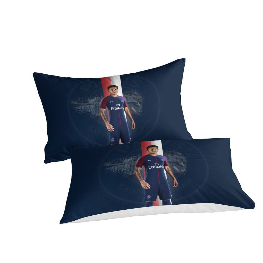 Neymar Pattern Bedding Set Quilt Cover Without Filler (Online Order Only)