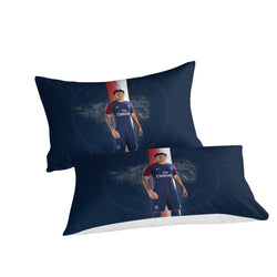 Neymar Pattern Bedding Set Quilt Cover Without Filler (Online Order Only)