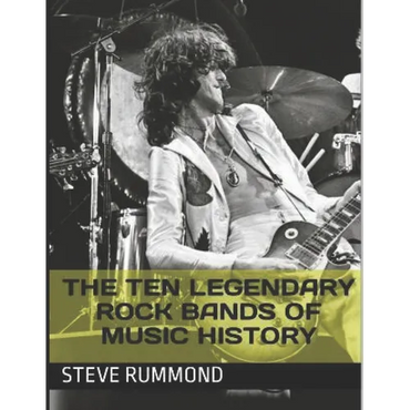 The Ten Legendary Rock Bands of Music History - Paperback (ONLINE ORDER ONLY)