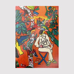 Nianga the Sheep & Her Thrift Shop By Précoce 1000 Piece LE Jigsaw Puzzle Sulo (ONLINE ORDER ONLY)