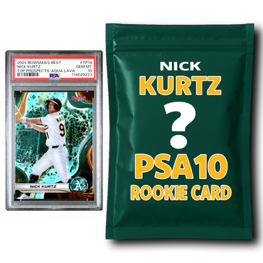 Nick Kurtz PSA 10 Graded Rookie Baseball Card Mystery Pack (ONLINE ORDER ONLY)