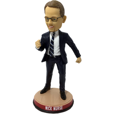 Nick Nurse Special Edition Bobbleheads (ONLINE ORDER ONLY)