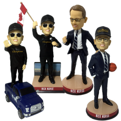 Nick Nurse Special Edition Bobbleheads (ONLINE ORDER ONLY)