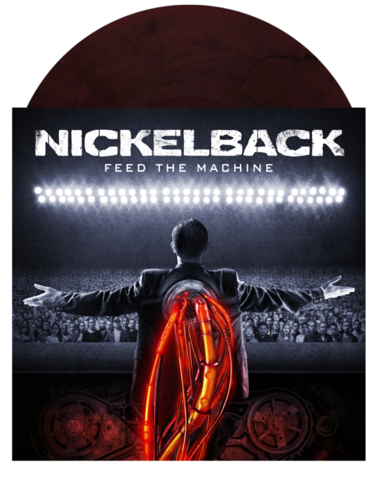 Feed The Machine (Limited Edition, Red & Black Marble Colored Vinyl, Digital Download Card) [Vinyl] (ONLINE ORDER ONLY)
