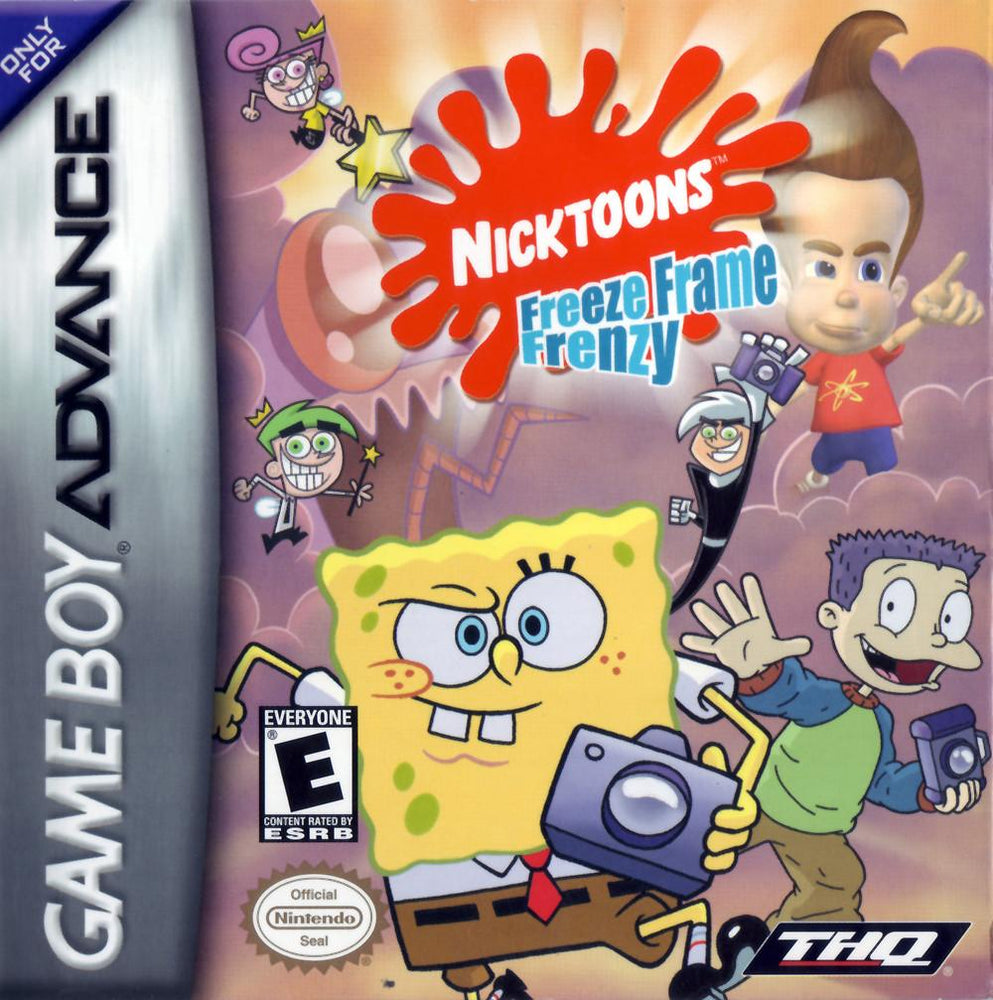 Nicktoons Freeze Frame Frenzy (Gameboy Advance) (ONLINE ORDER ONLY)
