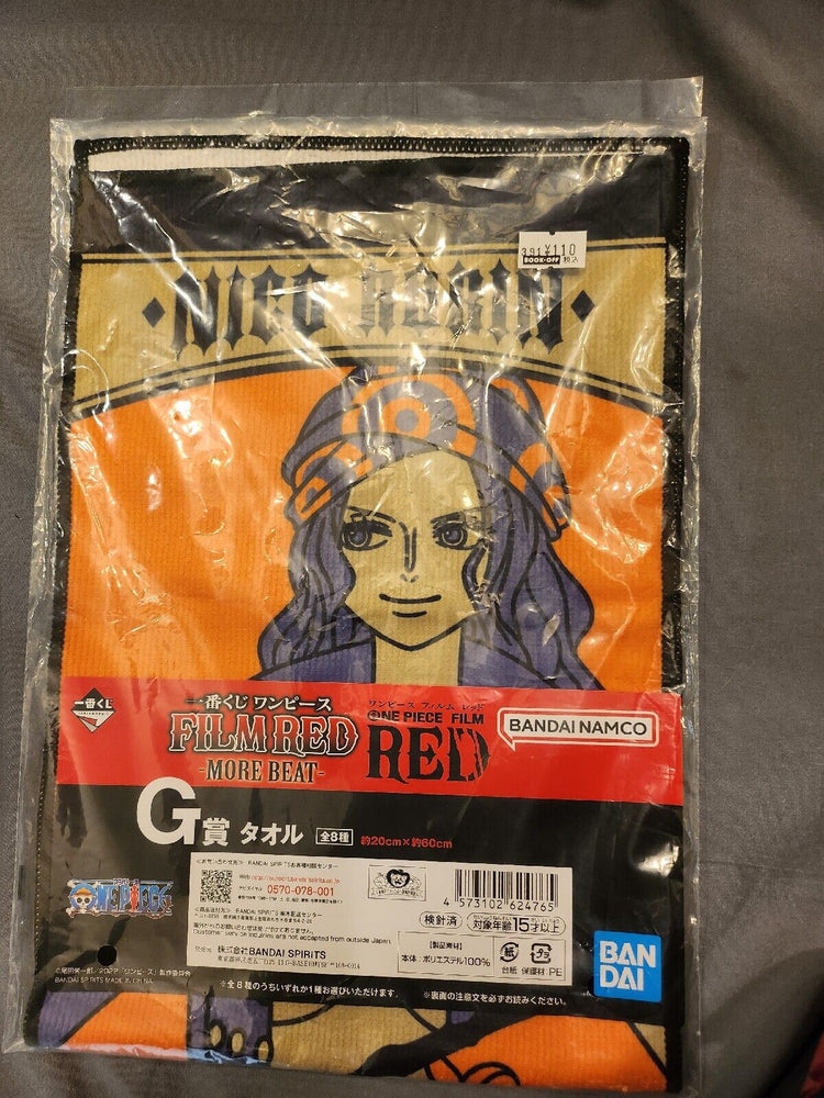 One Piece Character Towel Nico Robin / Nami One Piece Film Red -More Beat-