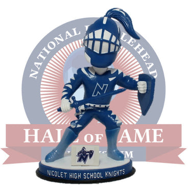 Nicolet High School Knights Mascot Bobblehead (ONLINE ORDER ONLY)