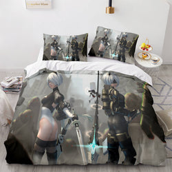 NieR Automata Cosplay 3 Piece Bedding Set Quilt Covers Without Filler (Online Order Only)