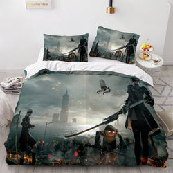 NieR Automata Cosplay 3 Piece Bedding Set Quilt Covers Without Filler (Online Order Only)