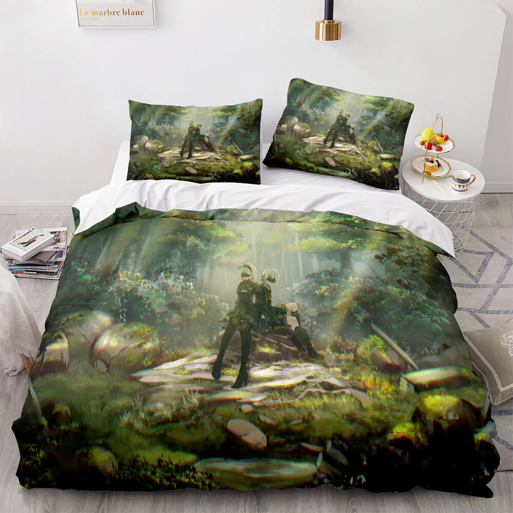 NieR Automata Cosplay 3 Piece Bedding Set Quilt Covers Without Filler (Online Order Only)