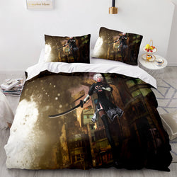 NieR Automata Cosplay 3 Piece Bedding Set Quilt Covers Without Filler (Online Order Only)