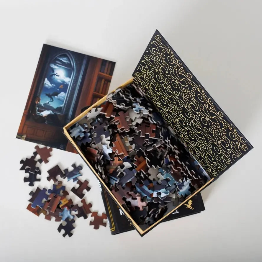 Night in the Archives "Empyrean Series" 250 Piece Jigsaw Puzzle KOT