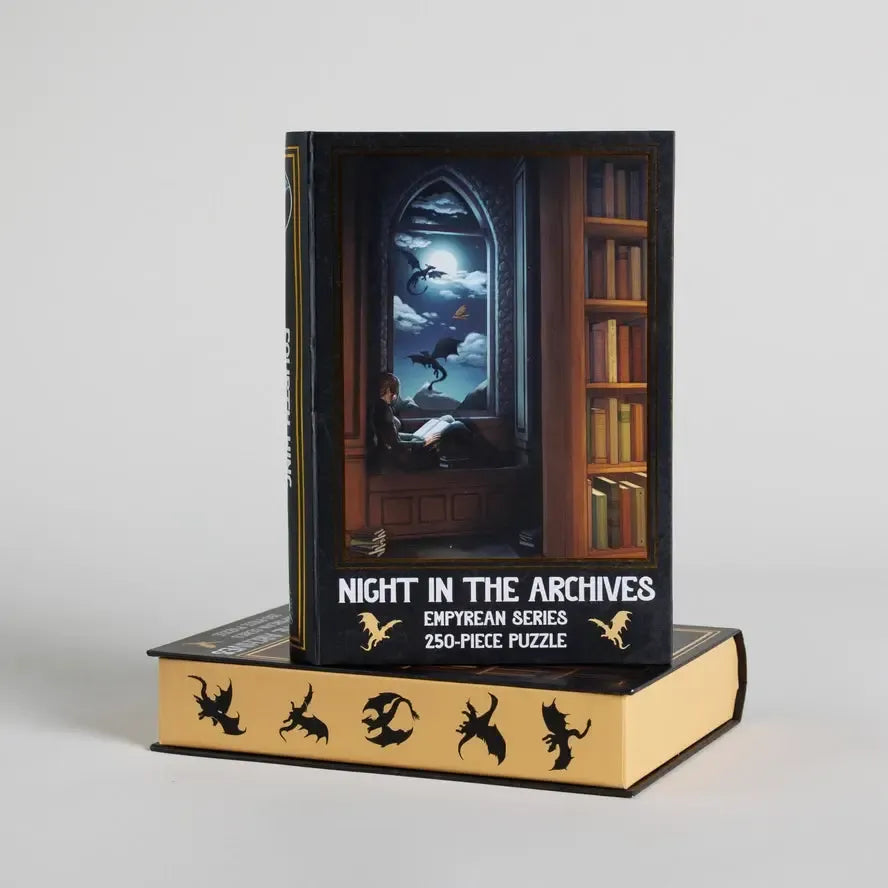 Night in the Archives "Empyrean Series" 250 Piece Jigsaw Puzzle KOT