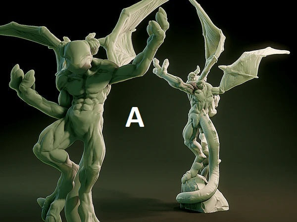 3D Printed Nafarrate Nightgaunt Lovecraftian Bestiary 28 32 mm D&D (Online Only)