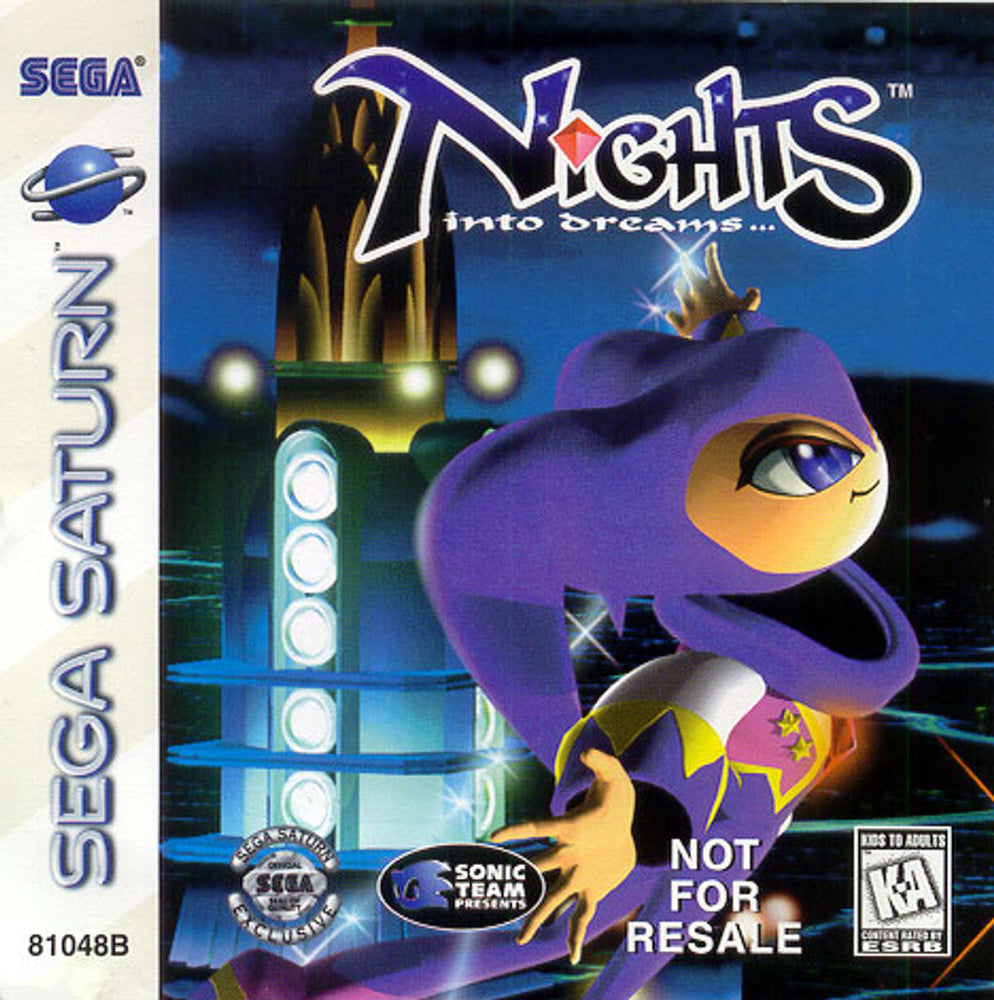 NiGHTS into Dreams... (Not For Resale Variant) (Sega Saturn) (ONLINE ORDER ONLY)