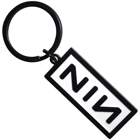 Nine Inch Nails Band Logo Enamel Keychain (ONLINE ORDER ONLY)