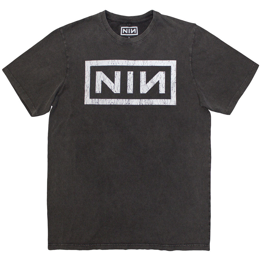 Nine Inch Nails Unisex Stone Wash T-Shirt (ONLINE ORDER ONLY)