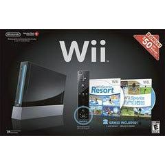 Sport Resort Pack Console Black - Wii (Online Order Only)