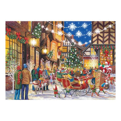 No. 20 Santa Switch On 500 Big Piece Jigsaw Puzzle HOP