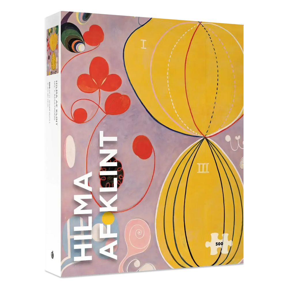 No. 7 Adulthood by Hilma af Klint 500 Piece Jigsaw Puzzle Pomegranate