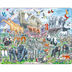 Noah's Ark Animals 53 Piece Tray Jigsaw Puzzle Larsen