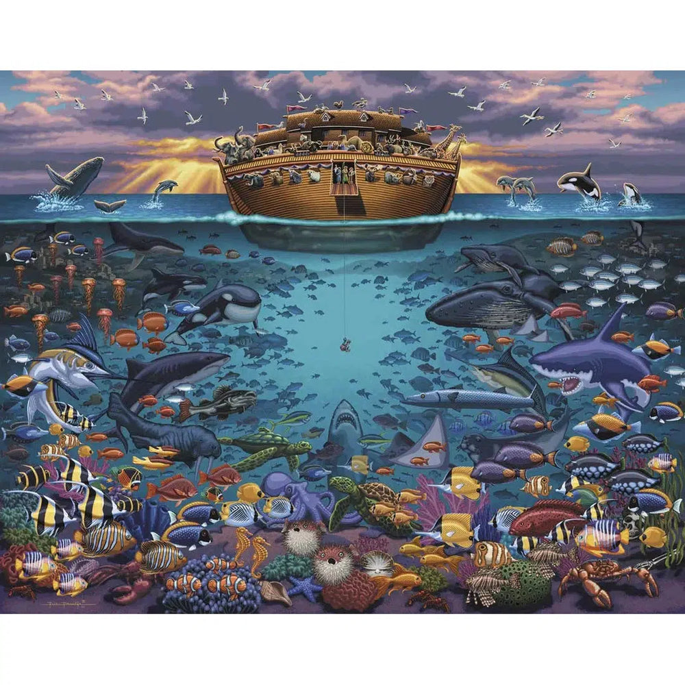Noah's Ark Under the Sea 1000 Piece Jigsaw Puzzle Dowdle (ONLINE ORDER ONLY)