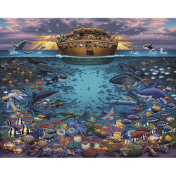 Noah's Ark Under the Sea 500 Piece Jigsaw Puzzle Dowdle (ONLINE ORDER ONLY)
