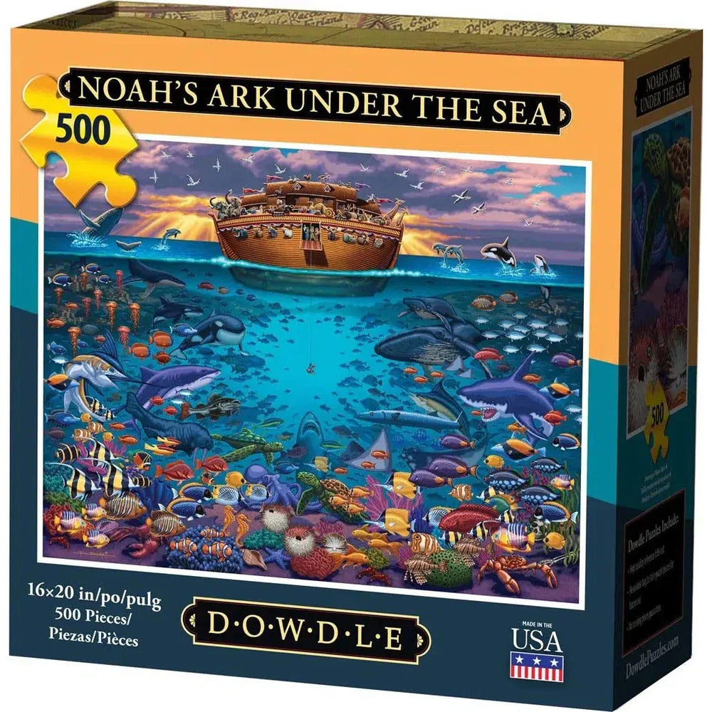 Noah's Ark Under the Sea 500 Piece Jigsaw Puzzle Dowdle (ONLINE ORDER ONLY)