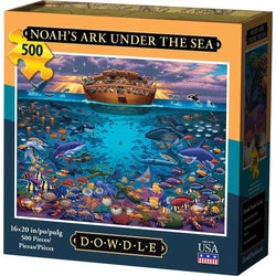 Noah's Ark Under the Sea 500 Piece Jigsaw Puzzle Dowdle (ONLINE ORDER ONLY)