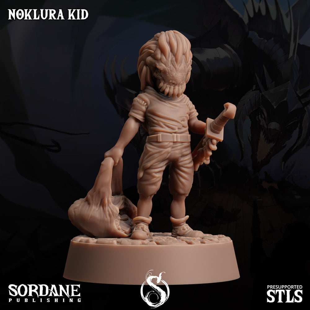3D Printed Sordane Publishing Halloween Kids 28 32mm D&D (Online Only)