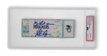 Nolan Ryan Signed September 22, 1993 Original Last Game Ticket Inscribed "My Last Game" PSA 10 (ONLINE ORDER ONLY)
