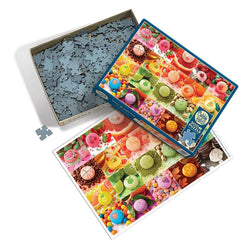 Nom Nom Macarons 500 Piece Jigsaw Puzzle Cobble Hill (ONLINE ORDER ONLY)