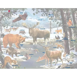 Nordic Forest Animals 54 Piece Tray Jigsaw Puzzle Larsen