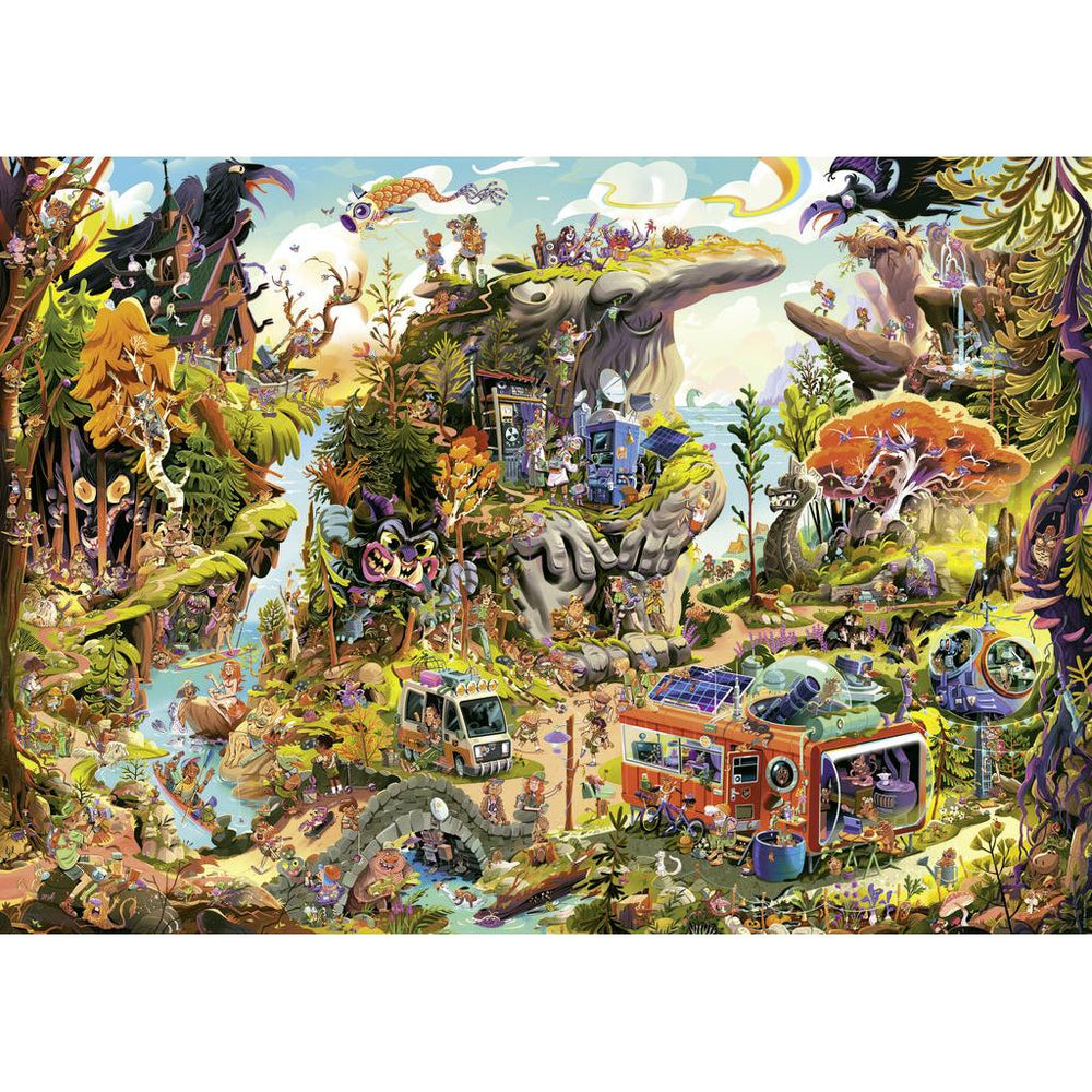 Nordic Stories by Manuel Kilger 2000 Piece Jigsaw Puzzle Heye (ONLINE ORDER ONLY)