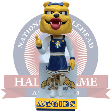 Aggietha North Carolina A&T Lady Aggies Mascot Bobblehead (ONLINE ORDER ONLY)