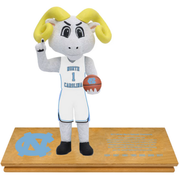 North Carolina Tar Heels 2017 Men's Basketball Game Used Championship Court Bobblehead (Presale) (ONLINE ORDER ONLY)