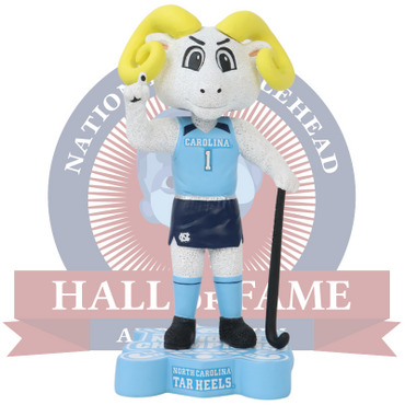 Rameses North Carolina Tar Heels Mascot 2023 Women's Field Hockey National Champions Bobblehead (ONLINE ORDER ONLY)