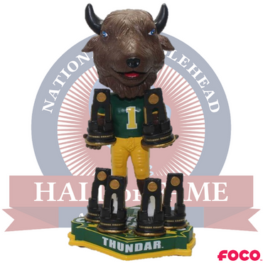North Dakota State Bison NCAA College Football National Champions Bobblehead (ONLINE ORDER ONLY)
