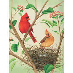 Northern Cardinals Cornell Lab 500 Piece Jigsaw Puzzle NYPC