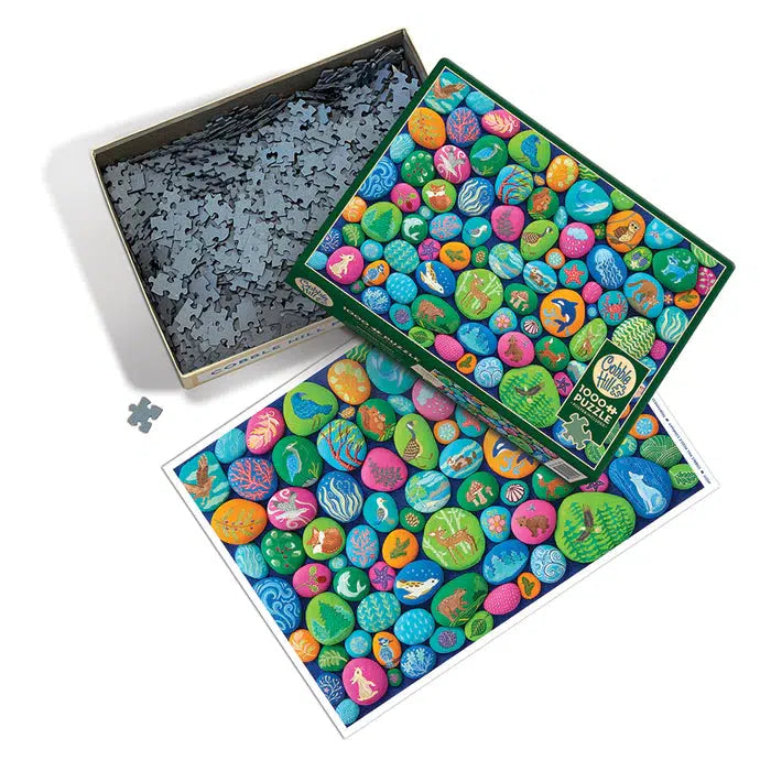 Northwest Stones 1000 Piece Jigsaw Puzzle Cobble Hill (ONLINE ORDER ONLY)