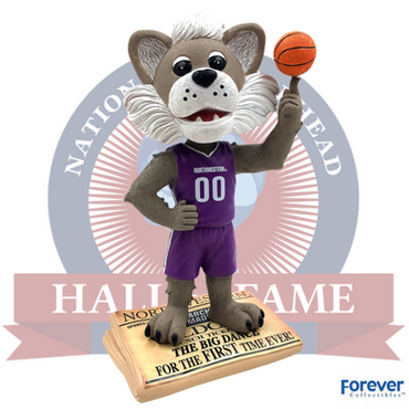 Northwestern Wildcats 2017 NCAA Tournament Bobblehead (ONLINE ORDER ONLY)