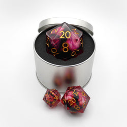 Nosferatu's Eye - Giant D20 Moving Eye DnD Dice | Acrylic RPG Gaming Dice (ONLINE ORDER ONLY)