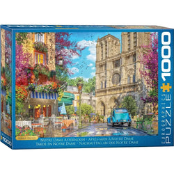 Notre Dame Afternoon 1000 Piece Jigsaw Puzzle Eurographics