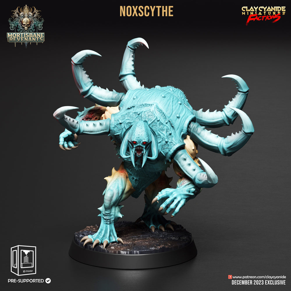 3D Printed Clay Cyanide Mortisbane Revenants - Moonmorphs Faction 28mm 32mm D&D (Online Only)