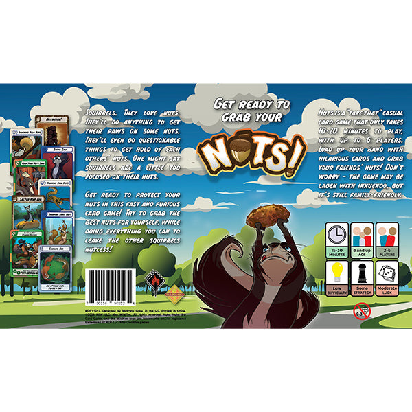 Nuts: The Card Game (2nd Edition) (ONLINE ORDER ONLY)