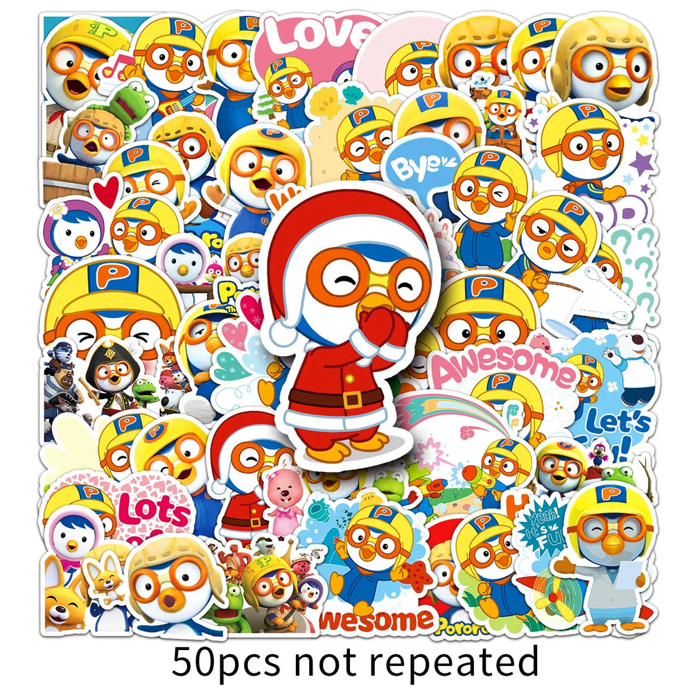 Mr Bean Stickers 50 Pieces Cute Funny Cartoon Mr Bean Classic Movie Animation Image Waterproof Stickers (ONLINE ORDER ONLY)