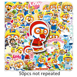 Mr Bean Stickers 50 Pieces Cute Funny Cartoon Mr Bean Classic Movie Animation Image Waterproof Stickers (ONLINE ORDER ONLY)