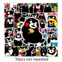 Mr Bean Stickers 50 Pieces Cute Funny Cartoon Mr Bean Classic Movie Animation Image Waterproof Stickers (ONLINE ORDER ONLY)